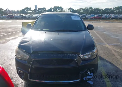 2011 Mitsubishi Outlander Sport Se from USA, damaged, VIN JA4AP4AU7BZ013197